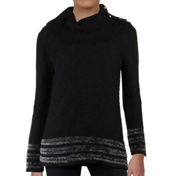 Karl Lagerfeld Sweaters - Karl Lagerfeld Pearl Embellish Cowl Neck Sweater🧤